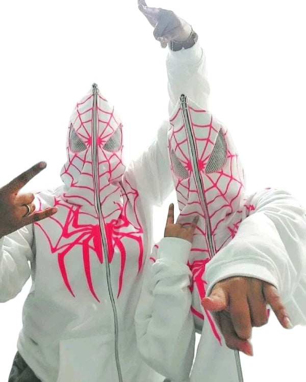 Glow Spider Hoodie – Trendy Street Style Drop