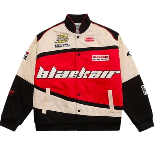 Black Air F1 Motorsports Racer Jacket | Lumor Clothing