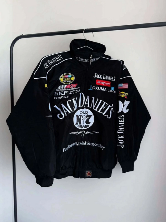 Black Label Motorsport Jacket | Premium Streetwear