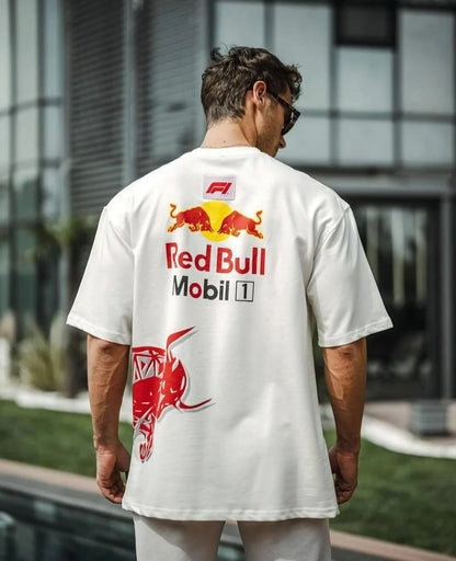 RB20 White Racing Tee | Red Bull Inspired
