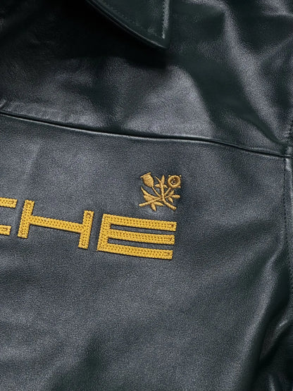 Porsche 993 Leather Jacket – Racing Streetwear Icon