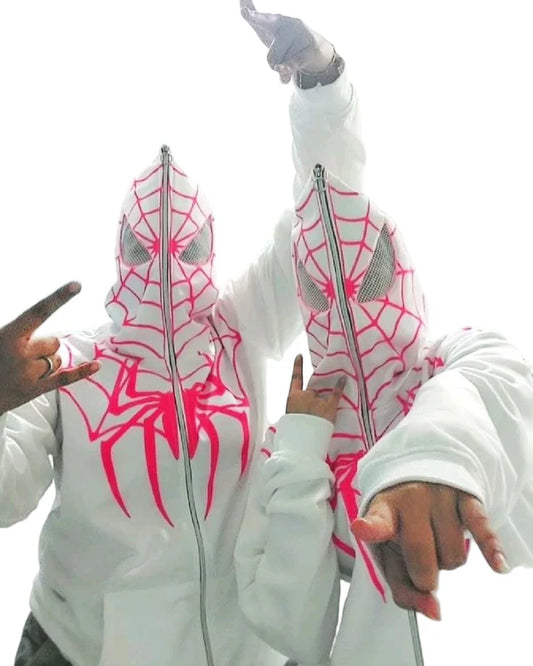 Glow Spider Hoodie – Trendy Street Style Drop
