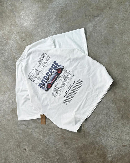 Men’s Porsche 911 GT3 RS Printed T-Shirt – Stylish Racing Design