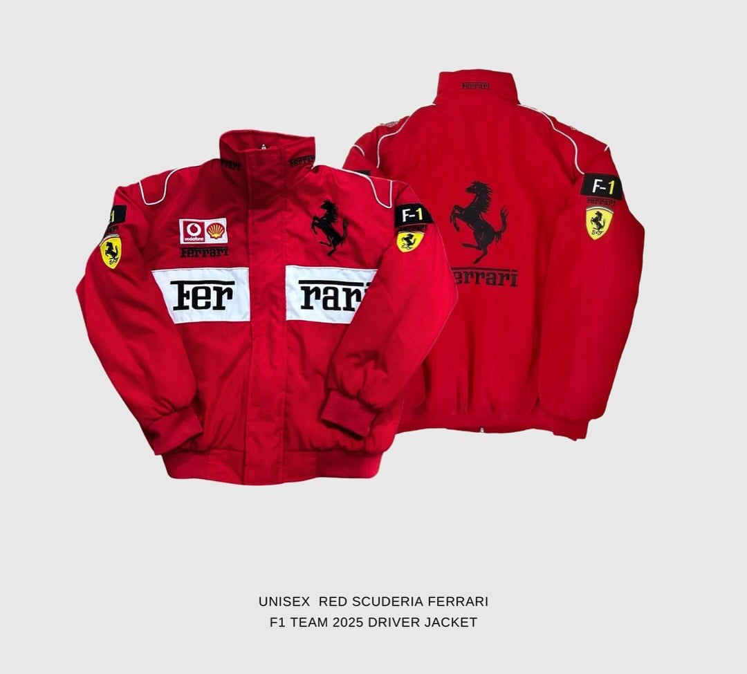 Ferrari Racing Jacket – Vintage Motorsport Style