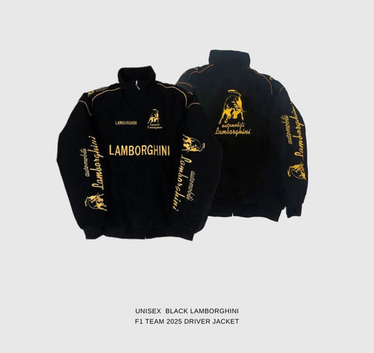 Lamborghini Embroidered Bomber Jacket