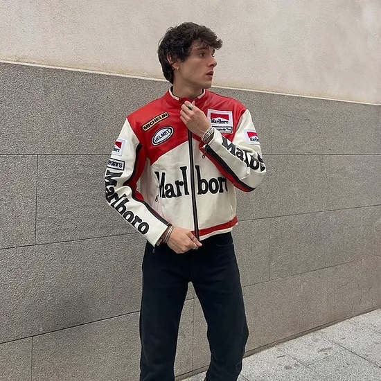 Vintage Racing Pure Leather Jacket