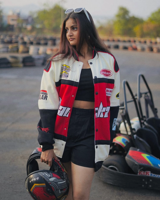 BlackAir Racing Jacket – Oversized Streetwear Essential