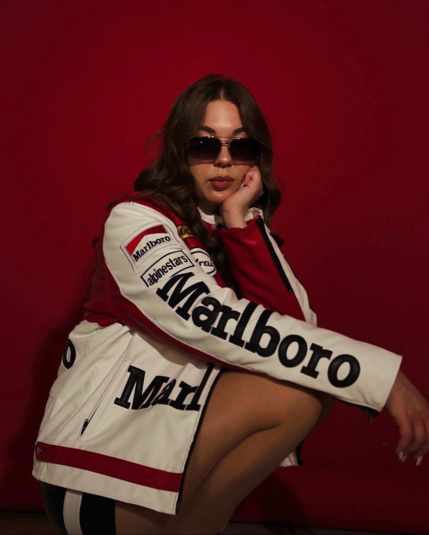 Marlboro F1 Leather Jacket – Iconic Racing Style