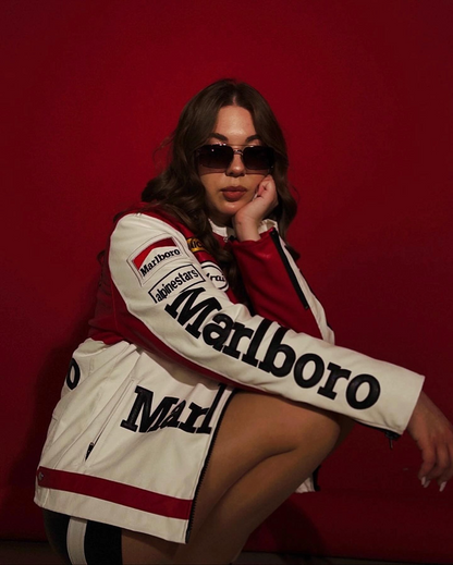 Marlboro F1 Leather Jacket – Iconic Racing Style