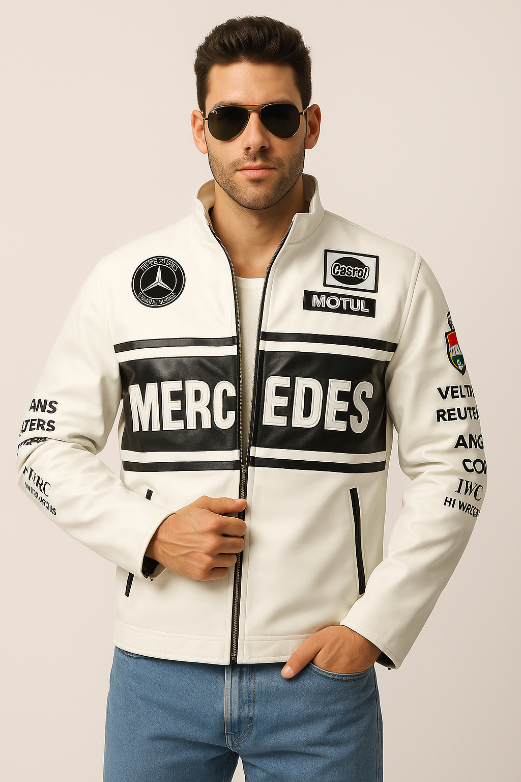 Mercedes Racing Jacket – Iconic Motorsport Style