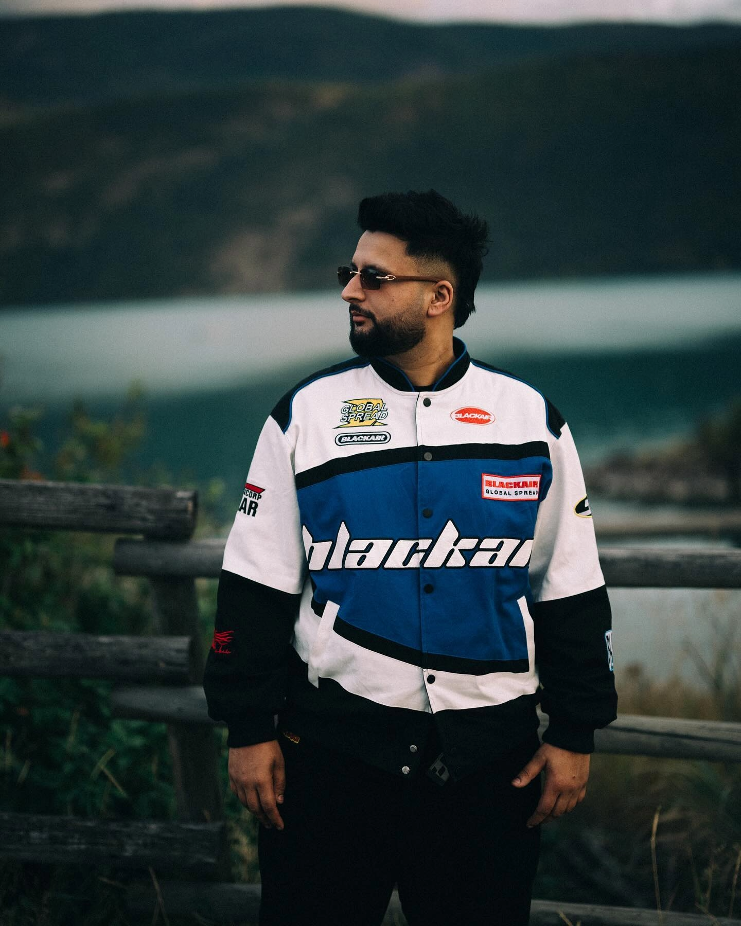 Lumor Black Air Racing Jacket – Premium Motorsport Streetwear
